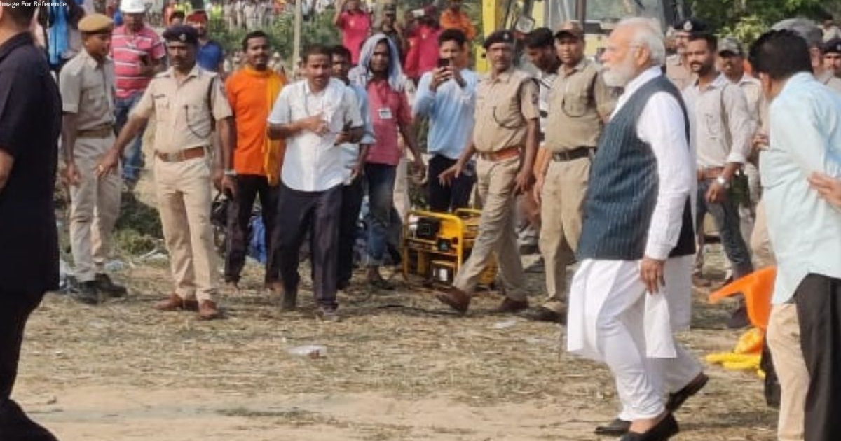 Odisha train mishap: PM Modi arrives at crash site in Balasore; to meet survivors in hospital